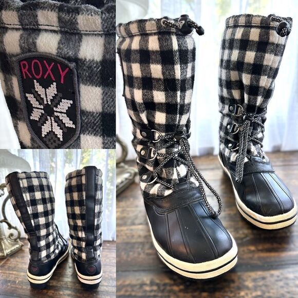 Roxy winter Snow Insulated knitted boots size 9 - Picture 1 of 16